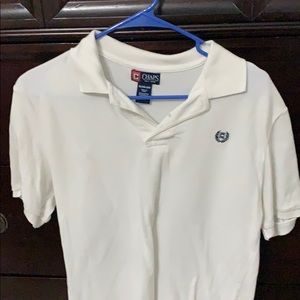 Chaps white polo shirt